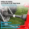 Arbre Transmission T5 Cardan 1300-1430mm 620Nm 540 tr/min Voir les images du produit 2