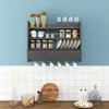 Skye Decor, Knott - Anthracite, Küchenregale, Anthrazit, 85 Produktbild-Vorschau 2
