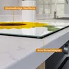 Wallario Herdabdeckplatte aus Glas, Größe 60 x 52 cm Produktbild-Vorschau 4