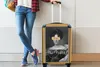 MuchoWow® Koffer Handgepäck Trolley Rollkoffer Kleine Produktbild-Vorschau 5
