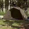 vidaXL Tenda da pesca 4 persone verde oliva sgancio rapido Anteprima dell’immagine prodotto 3