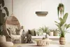 Lampa wisząca ERUTAN TRIPLE zielona/beżowa/kremowa Podgląd zdjęcia produktu 2