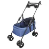 Hundebuggy Hundewagen mit Meshfenster, Klappbar mit 2 Produktbild-Vorschau 3
