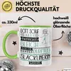 Slacklinerin Geschenk Becher Tasse Gott Schuf Alle Menschen Produktbild-Vorschau 3