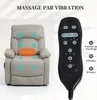 HOMCOM Fauteuil releveur électrique avec fonction massage Voir les images du produit 4