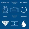 Scheppach Diamant-Trennscheibe Professional - Ø 200 x 25,4 Produktbild-Vorschau 2