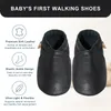 YALION Baby Krabbelschuhe Weiche Leder Lauflernschuhe Produktbild-Vorschau 6
