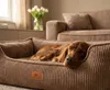 Knuffelwuff orthopädisches Hundebett aus Cord mit Produktbild-Vorschau 5