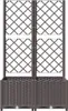 vidaXL květináč s mříží hnědý 80x40x136 cm PP Náhled obrázku produktu 4