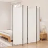 vidaXL Paravent 4 pcs. blanc 200x200 cm Tissu - Séparation Voir les images du produit 2