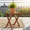 Eukalyptová skládací stolička TACOMA přírodní - 37 x 29 cm Náhled obrázku produktu 7