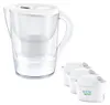 A Brita water filter pitcher with three replacement filters. Produktbild-Vorschau