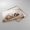 Bild auf Leinwand - Leinwandbild - Fahrrad Ziegel Stadt Produktbild-Vorschau 2