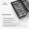 Płyta gazowa Klarstein Turbocast, stal nierdzewna 304, 5 Podgląd zdjęcia produktu 6