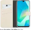 Selencia Bibliothèque en cuir véritable pour le Samsung Voir les images du produit 3