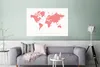 MuchoWow® Poster Weltkarte - Rosa - Zitat - Kinder - Jungen Produktbild-Vorschau 5