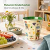 Kinderbecher Melamin 250ml Grün - bruchsicherer Trinkbecher Produktbild-Vorschau 2