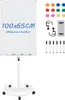 COSTWAY Flipchart Ständer 100x65cm, Mobiles Whiteboard Produktbild-Vorschau 1
