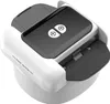 A white and black automatic card shuffling machine. Náhled obrázku produktu