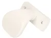 A white door handle with a mounting plate is shown against a white background. Náhled obrázku produktu