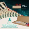 Beco Lattenrost Easy Fit K / 90 x 200 cm /Test  / Kopfteil Produktbild-Vorschau 5