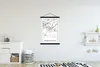 MuchoWow® Textilposter Karte - Offenbach am Main - Karte - Produktbild-Vorschau 2