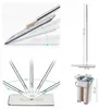 Flacher Mop Mit Zweikammer-Eimer, Teleskop-Ausdrücker + 2 Produktbild-Vorschau 6