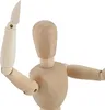 Relaxdays Gliederpuppe 2er Set, 30 cm große Zeichenpuppe, Produktbild-Vorschau 6