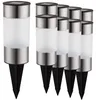 9er Set Solar-Steckleuchte, Edelstahl, H 23,5 cm Produktbild-Vorschau 1