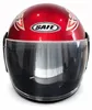 Helm mit Visier für Motorrad, Roller, ATV - Größe M/L, Rot Produktbild-Vorschau 5
