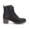 Rieker Damen Schnürstiefeletten Schwarz Synthetik Größe: 39 Produktbild-Vorschau 11