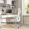 WOLTU Bürostuhl ergonomisch, Schreibtischstuhl Netzstoff, Produktbild-Vorschau 4
