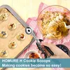 Lot de 3 cuillères à glace avec déclencheur (4/5/6 cm) - Voir les images du produit 2