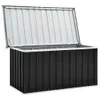 vidaXL Gartenbox Anthrazit 129 x 67 x 65 cm -  Gartenboxen Produktbild-Vorschau 11