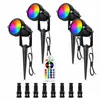 Faretto LED da giardino a 12V, luce RGB, 6W, 16 colori + Anteprima dell’immagine prodotto 1