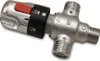 A close-up studio shot of a thermostatic mixing valve. Produktbild-Vorschau
