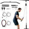SPORTNOW Fitness Latzug Gym Fitnesssgeräte  Kabelzug Pulley Produktbild-Vorschau 1