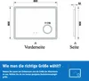 Badspigel mit Steckdose 80×60cm Bluetooth LED Produktbild-Vorschau 7
