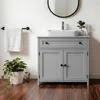 Meuble sous-vasque FCH avec grands tiroirs, 2 portes, Voir les images du produit 2