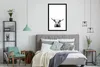 MuchoWow® Gerahmtes Poster Schottischer Highlander auf Produktbild-Vorschau 7