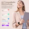 Smartwatch Damen 4.7mm ultradünn mit 120+ Produktbild-Vorschau 3