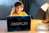 MuchoWow® Laptop Aufkleber Sticker Cover Jasmin - Pastell - Produktbild-Vorschau 3