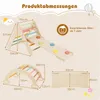 COSTWAY 3 v 1 Montessori lezecká súprava, lezecká zostava Náhľad obrázku produktu 3