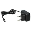 A black power adapter with a cord and plug is shown against a white background. Produktbild-Vorschau