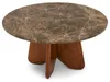 Couchtisch MALOTI, rund 90 cm mit Emperador Marmorplatte, Produktbild-Vorschau 3