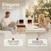 KAMINIO Elektrischer Tischkamin MIA L - Dekoratives Produktbild-Vorschau 3