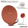 PremiumX DELUXE100 Satellitenantenne 100 cm Aluminium Produktbild-Vorschau 2