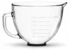 Rührschüssel aus Glas für KitchenAid 4.8L – Griff, Ausguss Produktbild-Vorschau 1