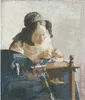 Zestaw do haftu krzyżykowego DMC "Louvre The Lacemaker", Podgląd zdjęcia produktu 1