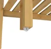 Étagère en bambou à 4 niveaux Meuble de rangement 123x48x32 Voir les images du produit 3